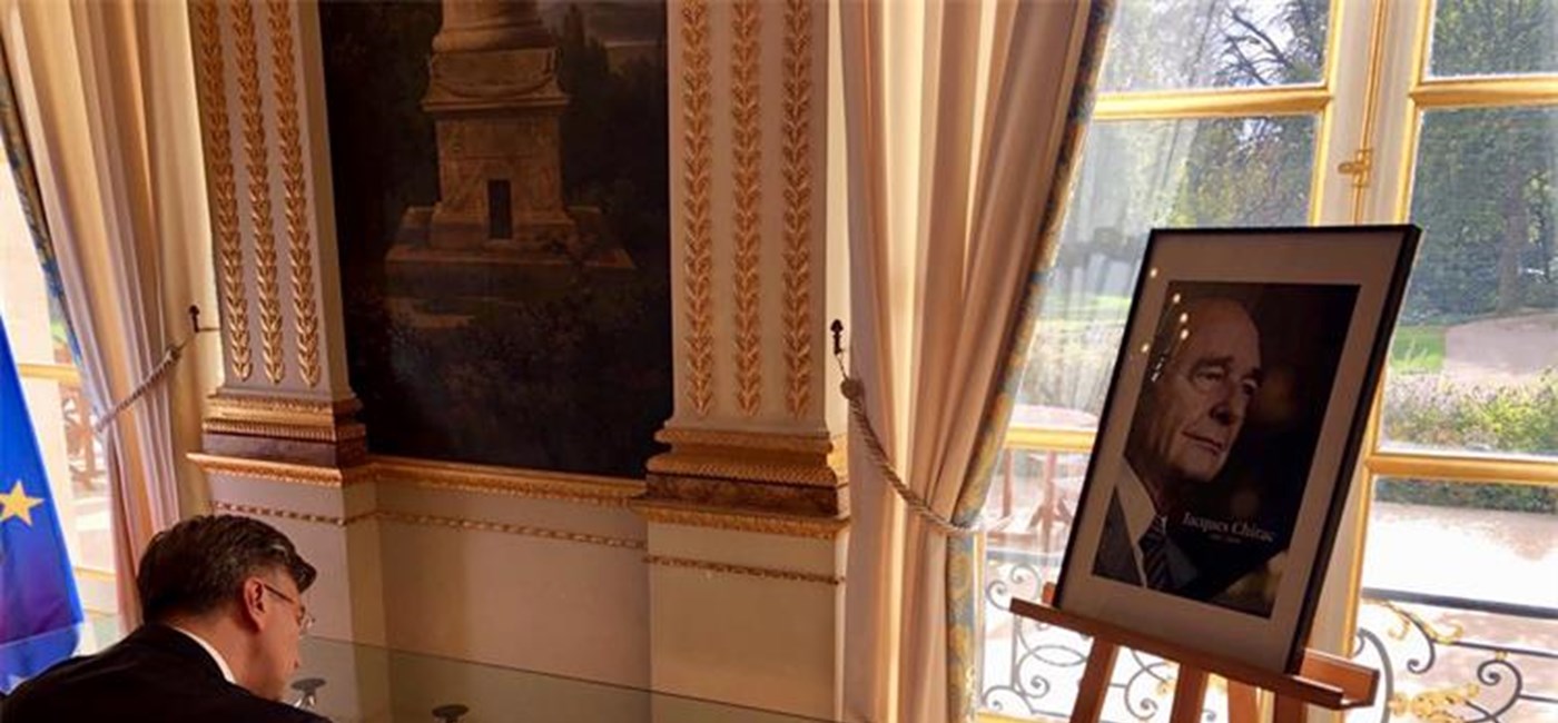 Plenković na komemoraciji za Chiraca: Svijet je danas ispratio jednog velikog državnika